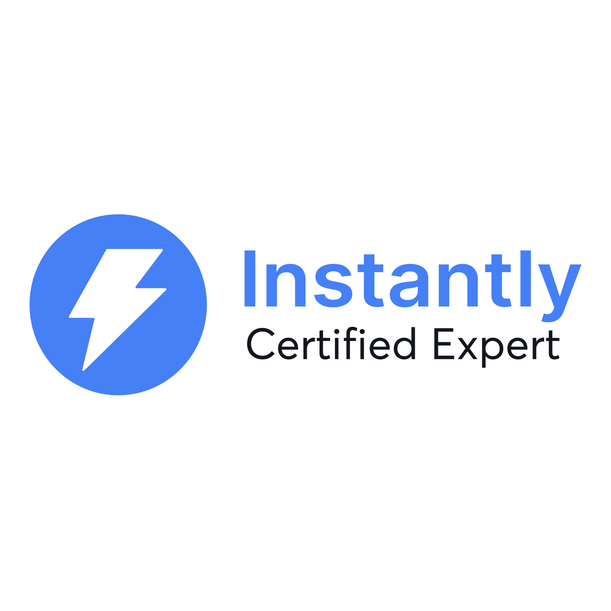 Instantly Certified Expert